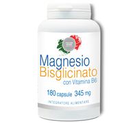 Italian Mood - Magnesio Bisglicinato con Vitamina B6 180 pz Capsule ga