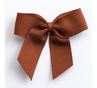 Italian Options Fiocchi a Nastro, Tessuto, Marrone, 5 cm