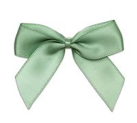 Italian Options Fiocchi in Raso autoadesivi, Confezione da 12 Pezzi, Larghezza 5 cm, Verde Salvia