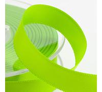 Italian Options - Nastro di raso, 10 mm x 25 m, lime