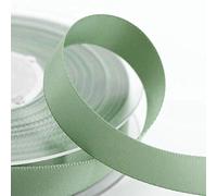 Italian Options - Nastro di raso, 16 mm x 25 m, verde salvia