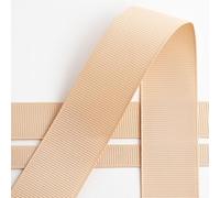 Italian Options Nastro grosgrain, rotolo da 25 mm x 10 m, colore: champagne