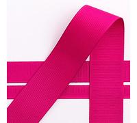 Italian Options Nastro in grosgrain, rotolo da 25 mm x 10 m, colore: ciliegia