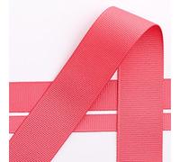 Italian Options Nastro in grosgrain, rotolo da 25 mm x 10 m, corallo