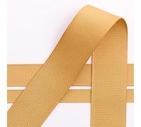 Italian Options Nastro in grosgrain, rotolo da 38 mm x 10 m, colore: oro