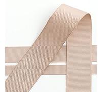 Italian Options Nastro in grosgrain, rotolo da 38 mm x 10 m, colore: tortora