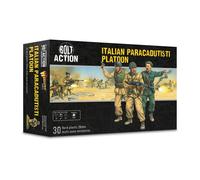 ITALIAN PARACADUTISTI PLATOON set di miniature per BOLT ACTION in plastica WARLO