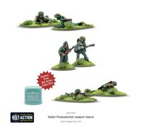 Italian Paracadutisti Weapons Team - Warlord Games - Bolt Action -