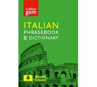 Italian phrasebook and dictionary [Lingua Inglese]: Essential phrases and words in a mini, travel-sized format