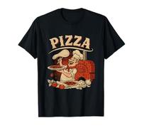 Italian Pizza Lover Kids Adults Pizza Italian Fast Food Maglietta