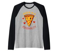 Italian Pride Loud Pasta Cultura Patrimonio Famiglia Umorismo Maglia con Maniche Raglan