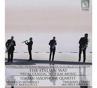 Italian Saxophone Quartet - The Italian Way - From Classical To Film Music - Cd