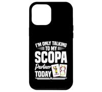 Italian Scopa Cards Giocatore di Carte Italiano Talking Scopa Custodia per iPhone 12 Pro Max