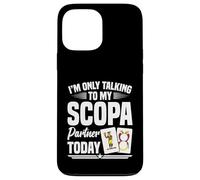 Italian Scopa Cards Giocatore di Carte Italiano Talking Scopa Custodia per iPhone 13 Pro Max