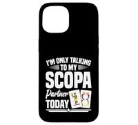 Italian Scopa Cards Giocatore di Carte Italiano Talking Scopa Custodia per iPhone 15