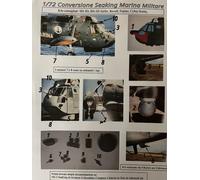 italian sea king conversion set1:72 available for all 1:72 model