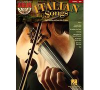 Italian Songs: Violin Play-Along Volume 39