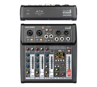 ITALIAN STAGE 2MIX4 PRO MIXER AUDIO USB MP3 BLUETOOTH CON EFFETTI PER VOCE