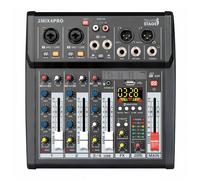 Italian Stage 2MIX4PRO Mixer 4 Canali con Effetti e Usb