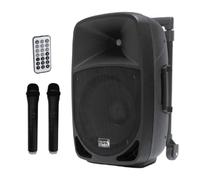 Italian Stage IS FR12AWV2 Sistema Trolley Amplificato a batteria usb e bluetooth
