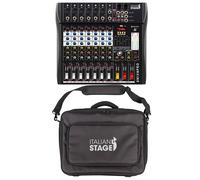 Italian Stage IS 2MIX8PRO Mixer Audio 8C+Multi FX Bluetooth + BAG2MIX8PRO Borsa