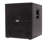 Italian Stage IS S118A - Diffusore Subwoofer Attivo Amplificato da 18" e 700w di picco, Nero