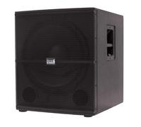 Italian Stage IS S118A Subwoofer Attivo 700w classe AB 18p. 2 canali In Out Nero