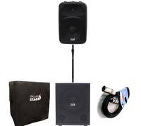 Italian Stage IS SPX15AUB Diffusore + S118A Subwoofer +COVER +Distanziatore+Cavo