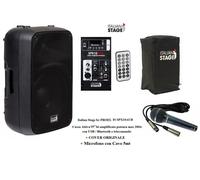 Italian Stage Proel SPX10AUB Cassa amplificata 10"300w USB BT + MICROFONO +COVER