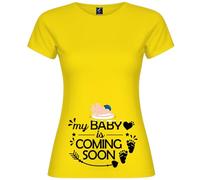 Italian Style Diffusion Maglietta Premaman Calcio “da Grande Farò Il Calciatore!” 100% Cotone