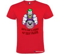 Italian Style Diffusion T-Shirt Personalizzata Joker Puro Cotone
