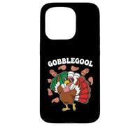 Italian Turkey Gobblegool Funny Thanksgiving Humor Design Custodia per iPhone 15 Pro