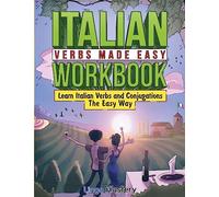 Italian Verbs Made Easy Workbook (Tascabile)