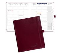 (Italian Version) POPRUN Agenda Settimanale 2026 2027 A5(17,6 x 21,4 cm)