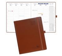 (Italian Version) POPRUN Agenda Settimanale 2026 2027 A5(17,6 x 21,4 cm)