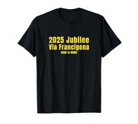 Italian Via Francigena 2025 Roma Jubilee Top & Accessori Maglietta