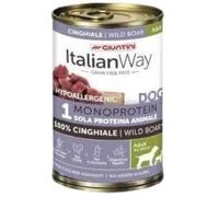 Italian Way Cane Umido Hypoallergenic 100% Cinghiale Grain Free Lattina 400g