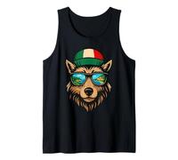 Italian Wolf Italia Italia Costiera Amalfitana Riflessi Canotta