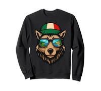 Italian Wolf Italia Italia Costiera Amalfitana Riflessi Felpa