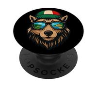 Italian Wolf Italia Italia Costiera Amalfitana Riflessi PopSockets PopGrip Adesivo