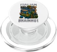 Italiana Brainrot Tralalero Tralala Bombardino Crocodilo PopSockets PopGrip per MagSafe
