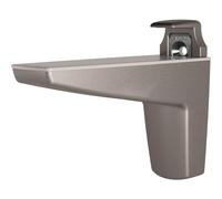 ITALIANA FERRAMENTA 16226010UZ Italiana Moon-Supporto da parete per vetro, legno e plastica, spessore 15-50 mm, in zinco pressofuso argento metallizzato, silber metallic
