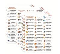 Italiane con Etichette Bilingue - 10 a Tema, 350 Etichette di -Inglese - Un Visual per gli Apprendenti di Inglese
