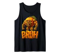 Italiano Brainrot Halloween Rotten U DIN Dun Ma Zombie Canotta
