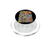 Italiano Brainrot Meme Collage Divertente Viaggio Personaggio Art PopSockets PopGrip per MagSafe