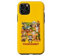 Italiano Brainrot Meme Compilazione Carino Accogliente Anime Style Bambini Custodia per iPhone 11 Pro