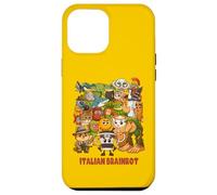 Italiano Brainrot Meme Compilazione Carino Accogliente Anime Style Bambini Custodia per iPhone 12 Pro Max