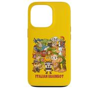 Italiano Brainrot Meme Compilazione Carino Accogliente Anime Style Bambini Custodia per iPhone 13 Pro