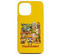 Italiano Brainrot Meme Compilazione Carino Accogliente Anime Style Bambini Custodia per iPhone 13 Pro Max