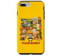 Italiano Brainrot Meme Compilazione Carino Accogliente Anime Style Bambini Custodia per iPhone 7 Plus/8 Plus